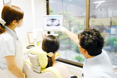 治療後の確認イメージ