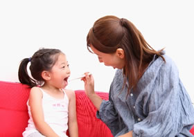 親子イメージ_歯磨き